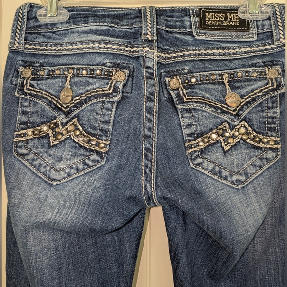 Miss Me Women's Size 25 Boot Cut Jeans - Picture 1 of 5